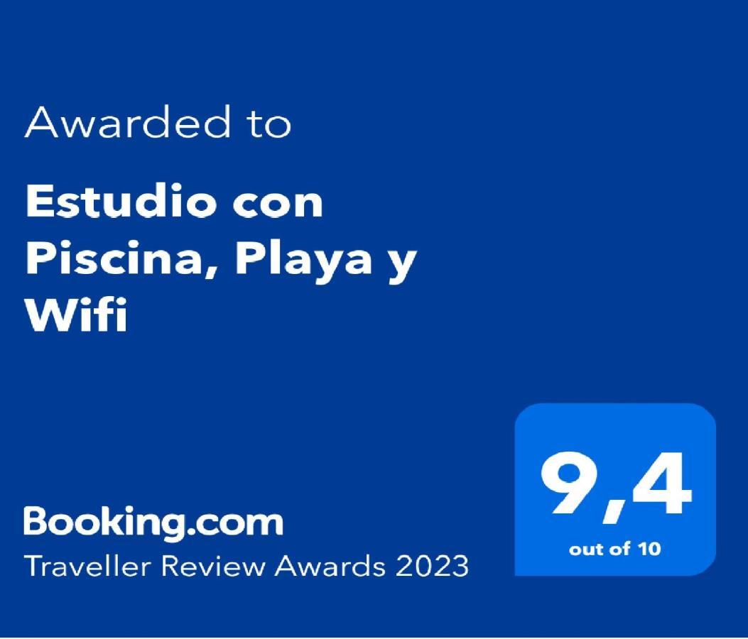 Estudio con Piscina, Playa y Wifi Dénia Exterior foto